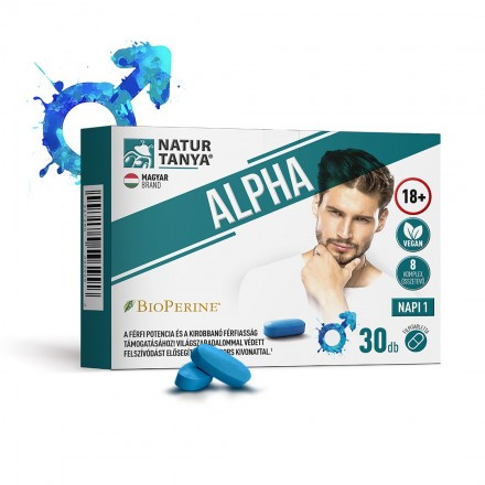 Natur Tanya® ALPHA – Pentru susținerea potenței masculine și a vitalității