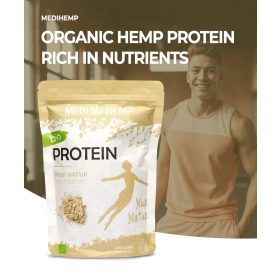 Medihemp Proteină din Cânepă Bio Naturală 330 g