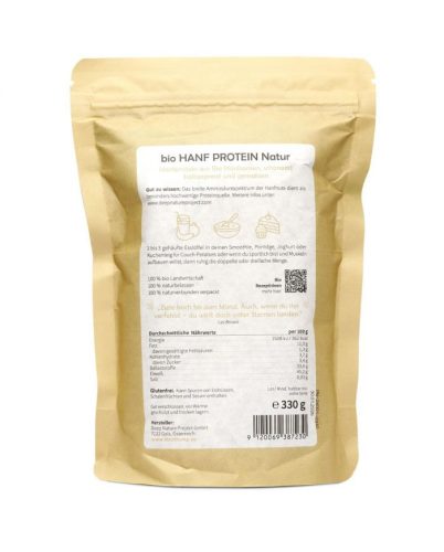 Medihemp Proteină din Cânepă Bio Naturală 330 g