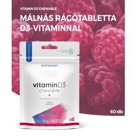 Nutriversum Vitamina D3 comprimate de mestecat - 30 capsule