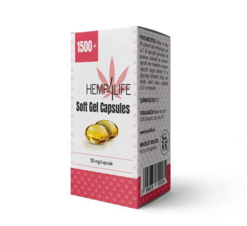 Hemp4Life Capsule din ulei de cânepă 1500 mg 30 buc