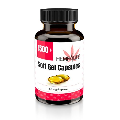 Hemp4Life Capsule din ulei de cânepă 1500 mg 30 buc