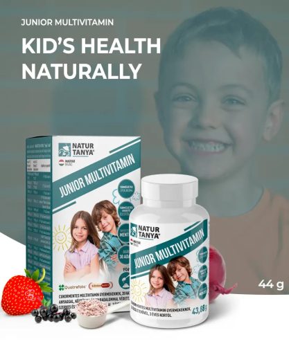 Natur Tanya® Junior Multivitamin pulbere – 30 porții