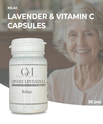 Green Medicine Medical Lavandă + Vitamina C Capsule - 30 Capsule