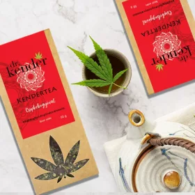 dr.kender Ceai de cânepă cu măceșe – 320 mg CBD