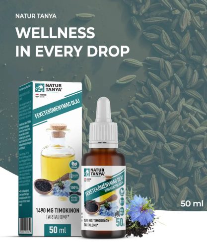 Natur Tanya® Ulei de chimen negru – 50 ml