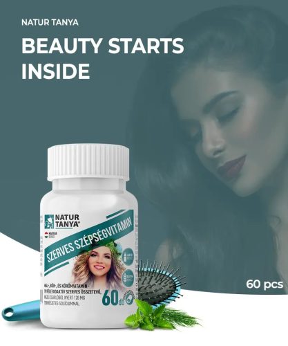 Natur Tanya® Vitamina de Frumusețe Organică – 60 buc.