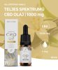 Meliora Full Spectrum 10% CBD Oil 1000 mg - Vanilie