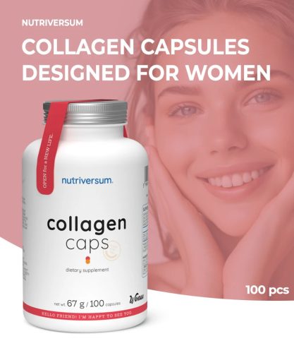 Nutriversum Colagen Capsule - 100 Capsule