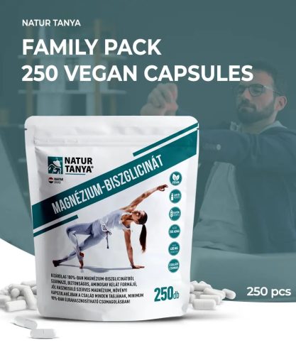 Natur Tanya® Magneziu Bisglicinat – 250 buc.