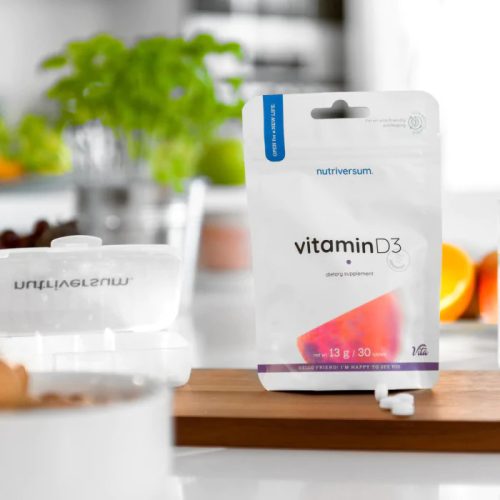 Nutriversum Tablete cu vitamina D3 – 30 buc.