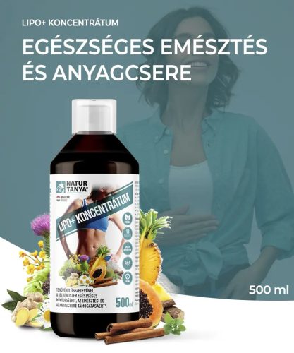 Natur Tanya® Lipo+ koncentrátum 500 ml