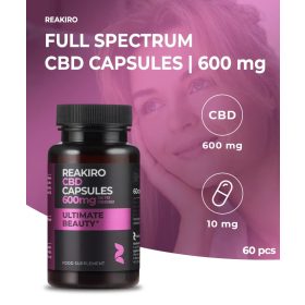Reakiro Ultimate Beauty capsule CBD 60 buc | 600 mg