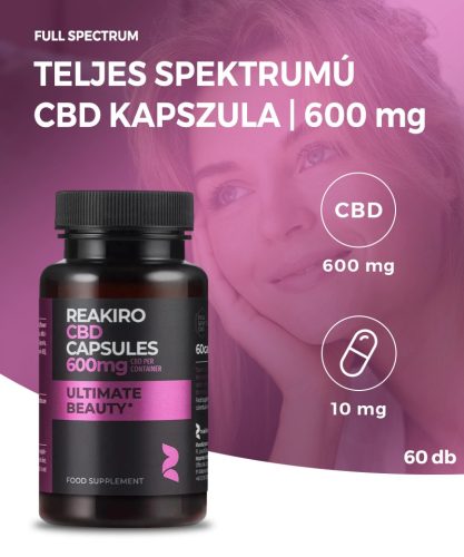 Reakiro Ultimate Beauty CBD capsule 60 capsule | 600 mg