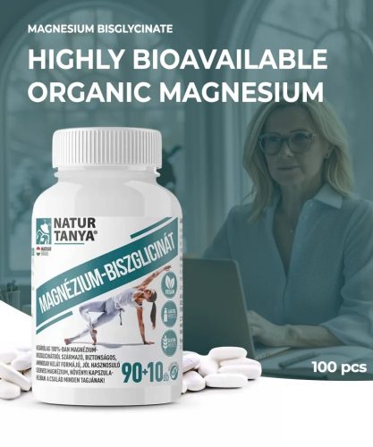 Natur Tanya® Bisglicinat de magneziu 100 buc