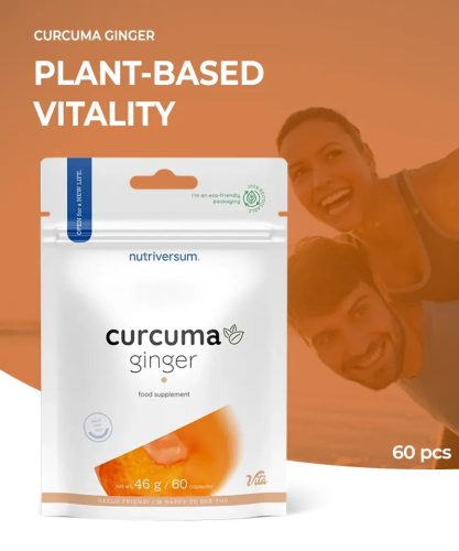 Nutriversum Capsule de Curcuma și Ghimbir – 60 buc.