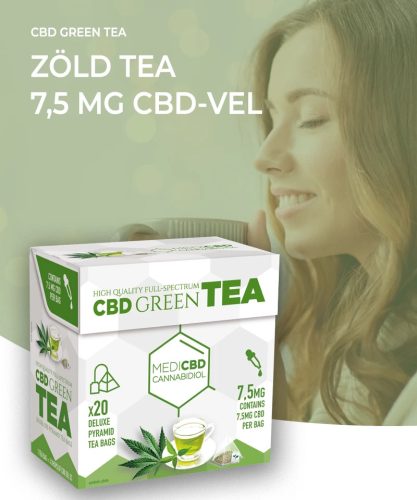 MediCBD Green Tea 7,5 mg CBD