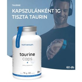 Nutriversum Taurine Caps C apsule cu Taurină - 60 buc