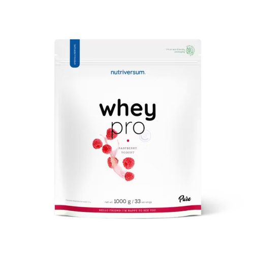 Nutriversum Whey PRO 1000 g - Iaurt de zmeură