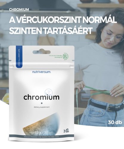 Nutriversum Crom comprimate - 30 comprimate
