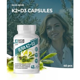 Natur Tanya® OLIVA K2+D3 capsule - 40 capsule