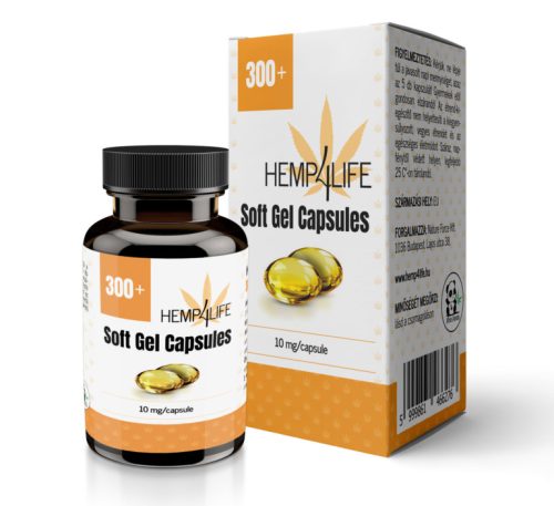Hemp4Life Capsule cu ulei de canabis 300 mg 30 Capsule
