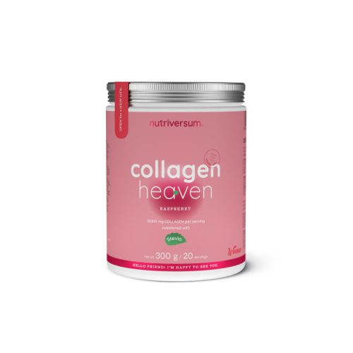 Nutriversum Colagen Heaven cu zmeură Stevia 300 g