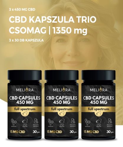 CBD Trio Pack 3x450 mg capsule CBD