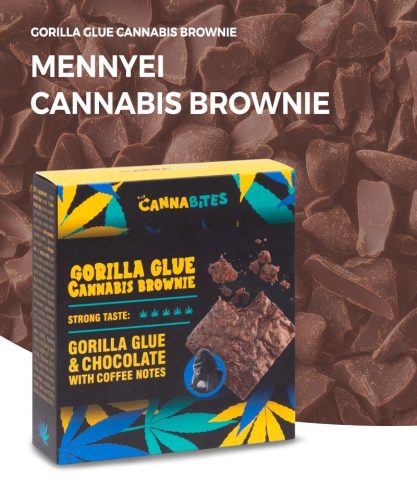 CannaBites Gorilla Glue Cannabis Brownie