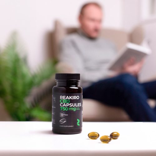 Reakiro capsule CBD 25 mg 30 buc | 750 mg