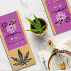 dr.kender Ceai de cânepă cu hibiscus – 320 mg CBD