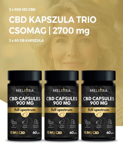 CBD Trio Pack 3x900 mg capsule CBD