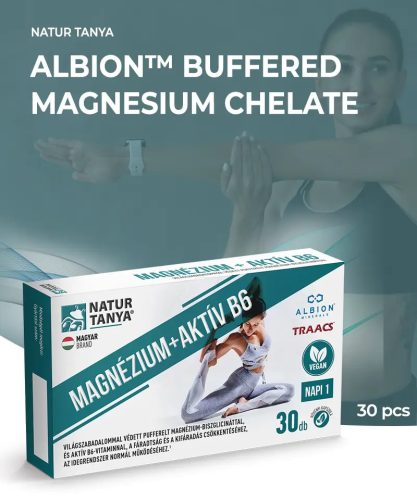 Natur Tanya® Magneziu + B6 Activ – 30 buc.
