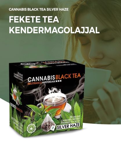 Cannabis Silver HaZe Ceai negru