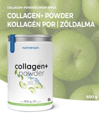 Nutriversum Colagen+ Măr verde - 600 g
