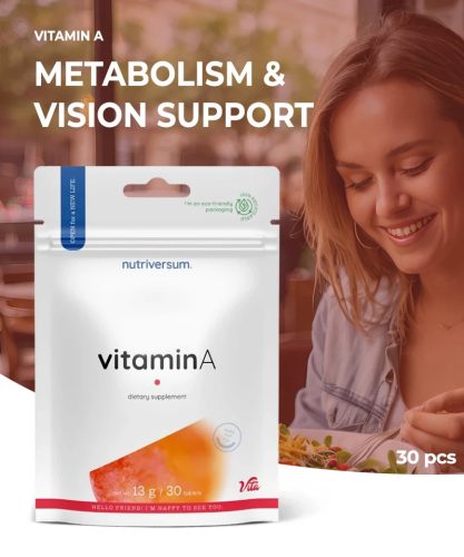 Nutriversum Vitamina A comprimate - 30 comprimate