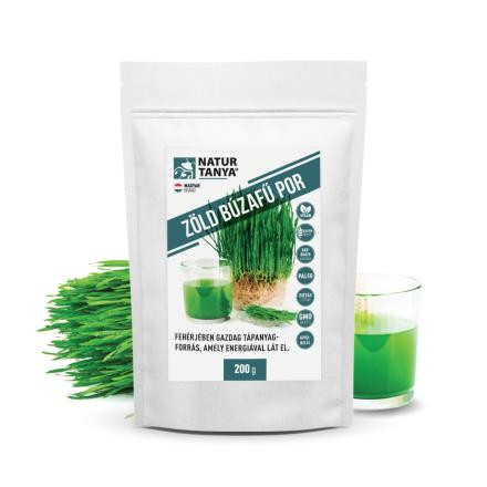 Natur Tanya® Pudră de Iarbă de Grâu Verde