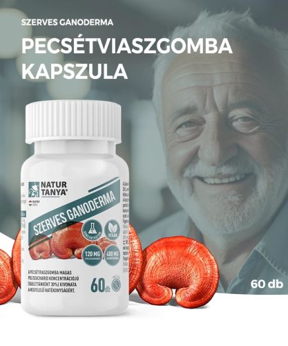 Natur Tanya® Organic Ganoderma Capsule 60 Capsule