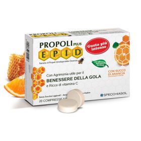   Natur Tanya® S. EPID® Tablete de supt cu propolis și vitamina C (portocale) – 20 buc.