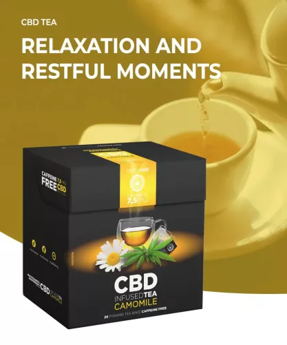 Multitrance Chamomile Pyramid Tea 7,5 mg CBD