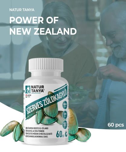 Natur Tanya® Capsule cu midie verde – 60 buc.