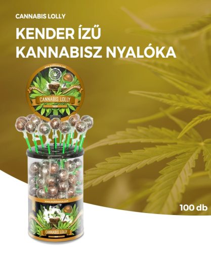Cannabis Hash Lollies - Display Container (100 Lollies)
