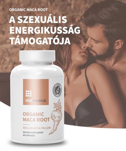 USA Medical Maca gyökér kapszula 60 db