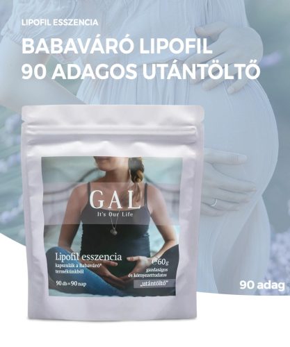 GAL Baby Waiting - Capsule Lipofil, 90 de capsule reîncărcabile