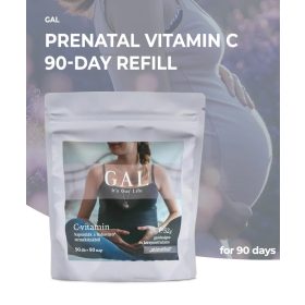   GAL Pentru sarcină – capsule de vitamina C, reîncărcare pentru 90 de porții