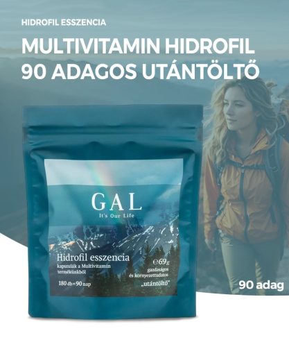 GAL Multivitamine - Capsule hidrofile, reumplere 90 de doze