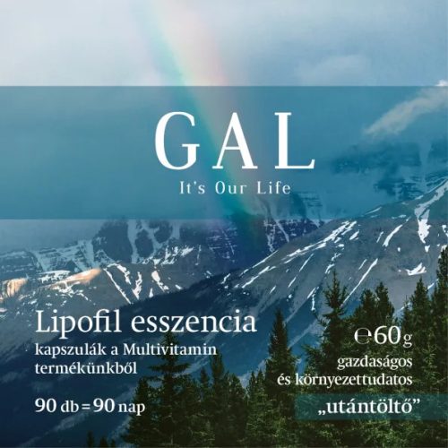 GAL Multivitamine – Capsule lipofile, reîncărcare pentru 90 de porții