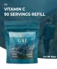 GAL Multivitamine – Capsule de vitamina C, reîncărcare 90 porții